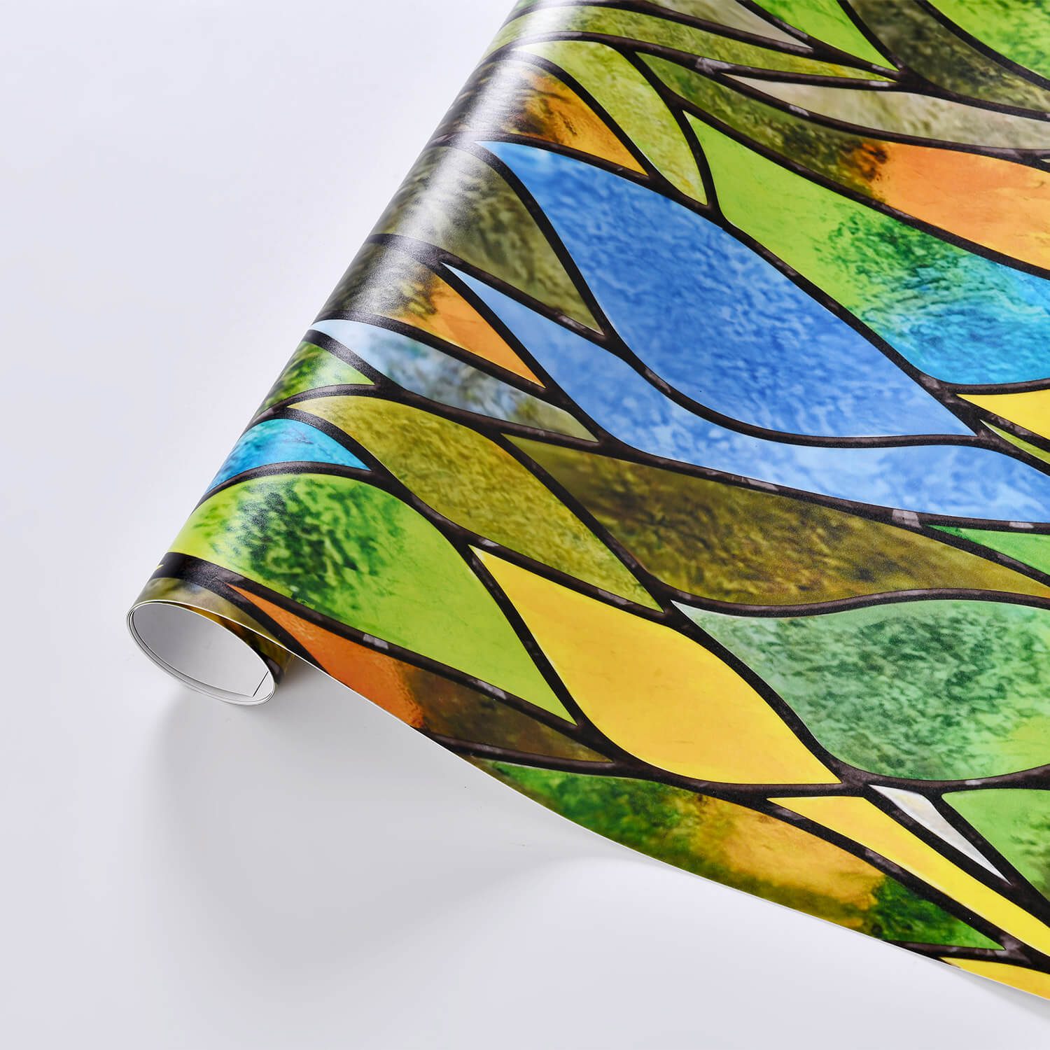Wholesale Vintage-Style Stained Glass Window Film