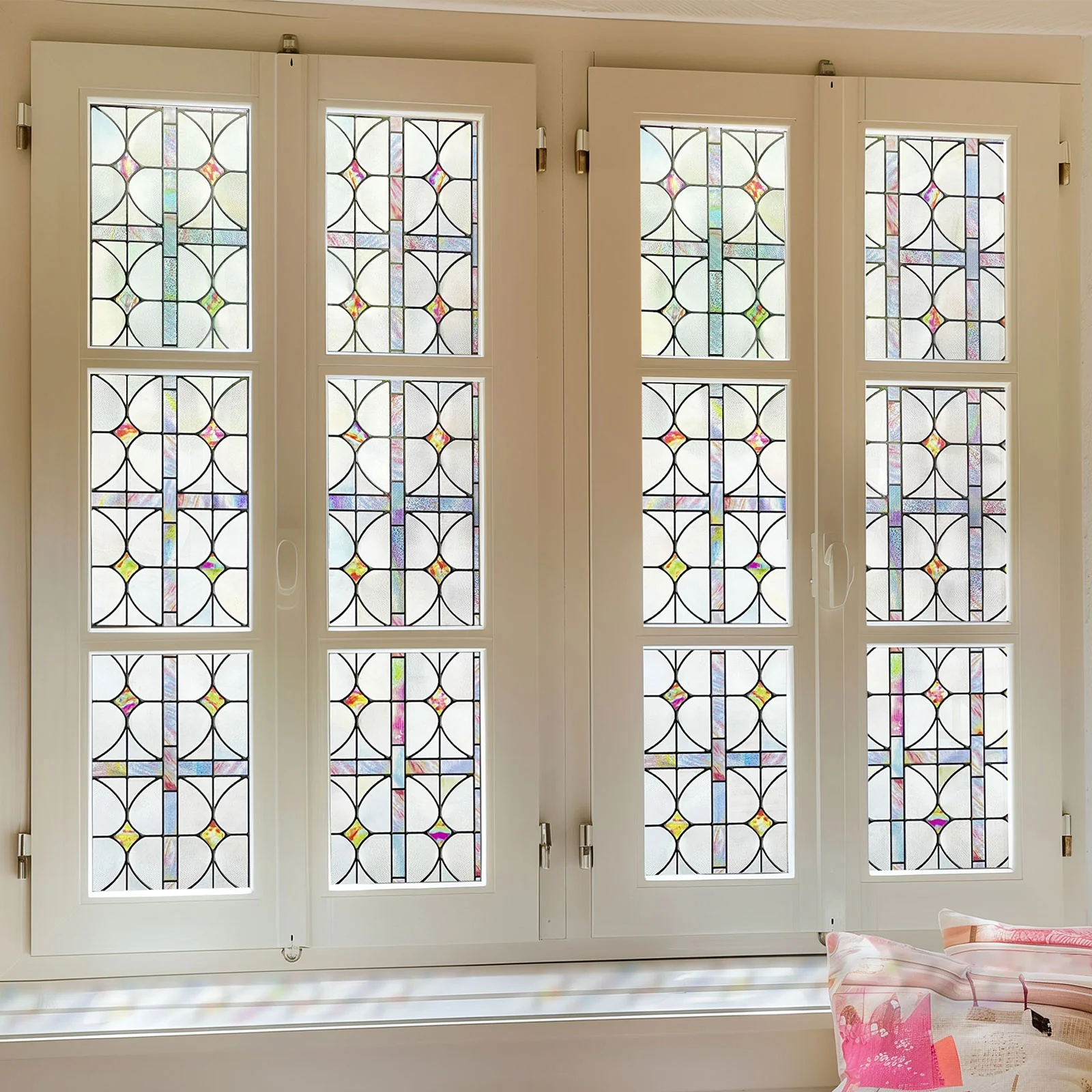 3D Stained Glass Decorative Window Film --A Million Dreams