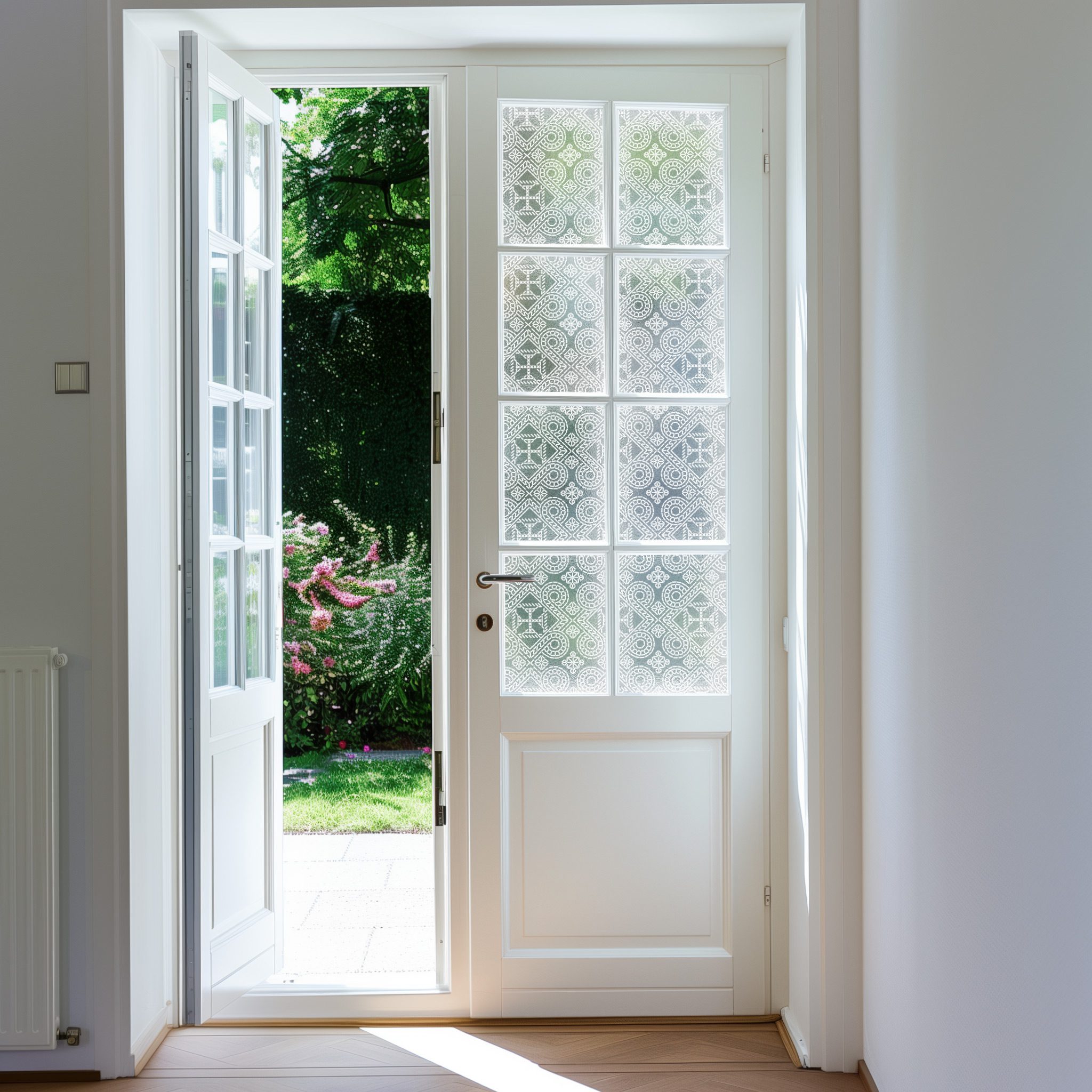 Wholesale Bohemian Lace Glass Window Film – Static Cling Privacy & UV Protection