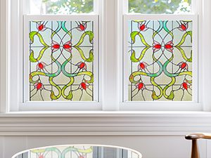 Eden Stained Glass Decorative & Privacy Window Film