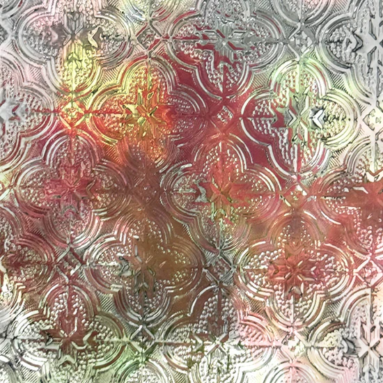 Vintage Chinese flower Decorative Window Film