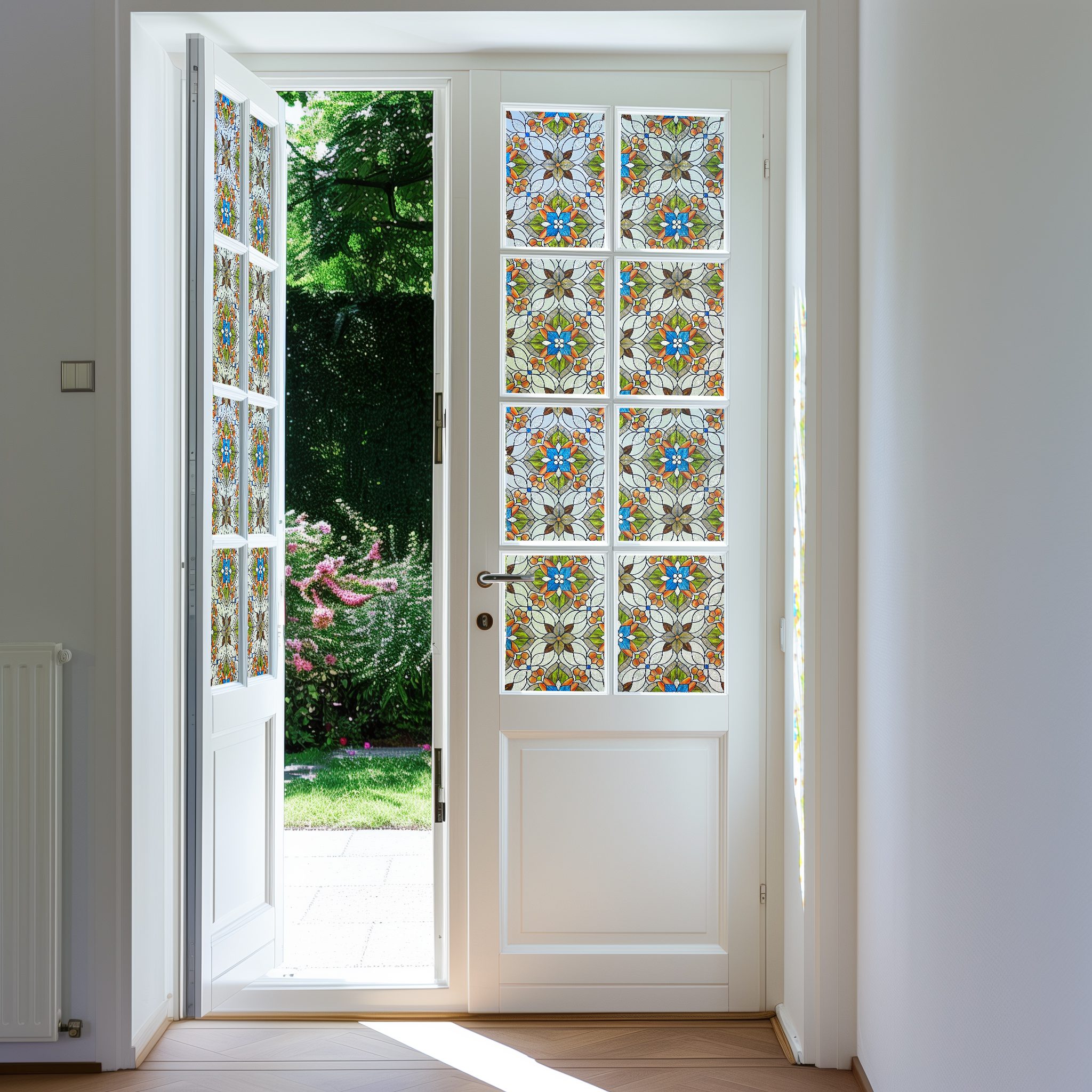 3D Decorative Stained Glass Window Film – Kaleidoscope | Wholesale & OEM Supply