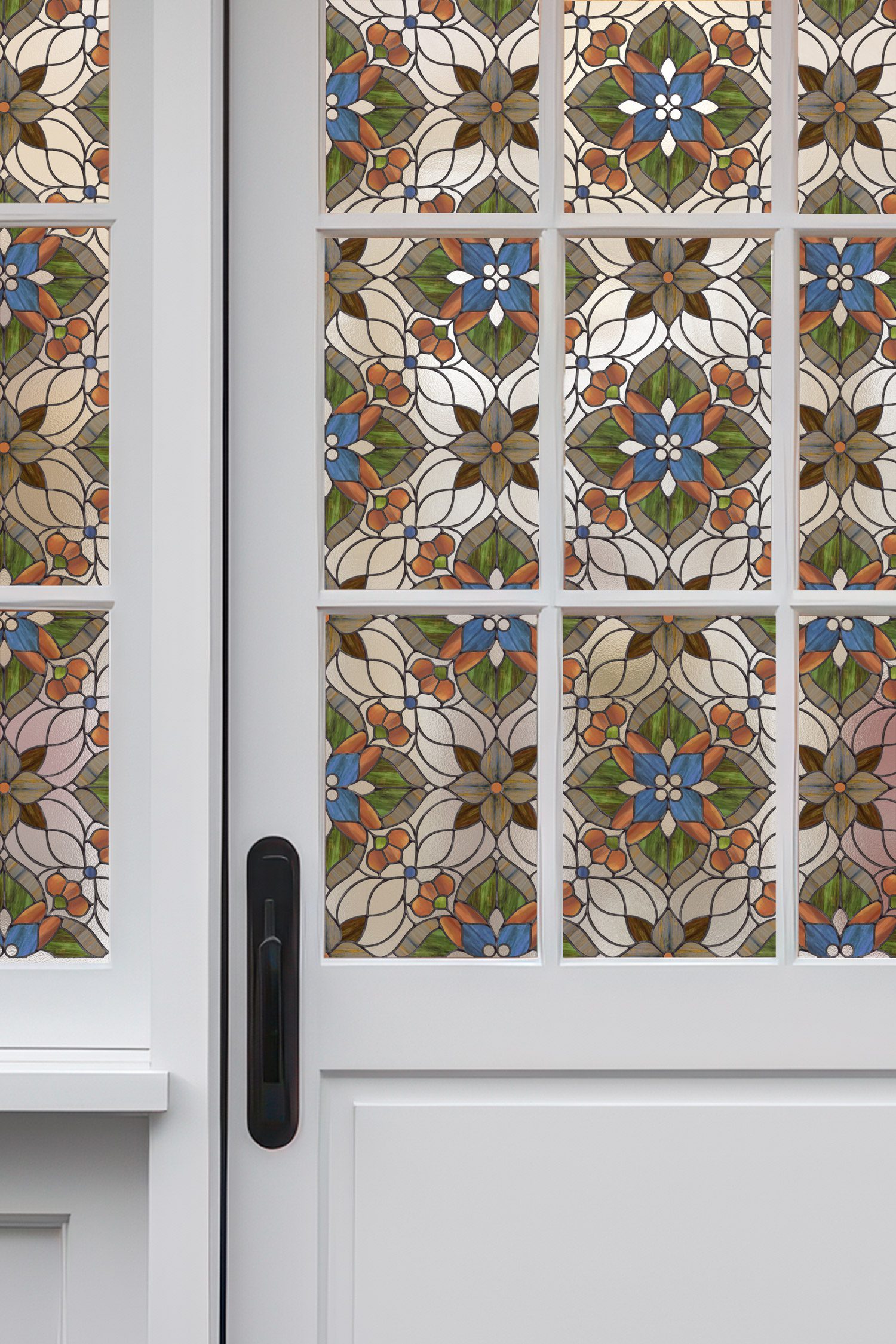 3D Decorative Stained Glass Window Film-Kaleidoscope