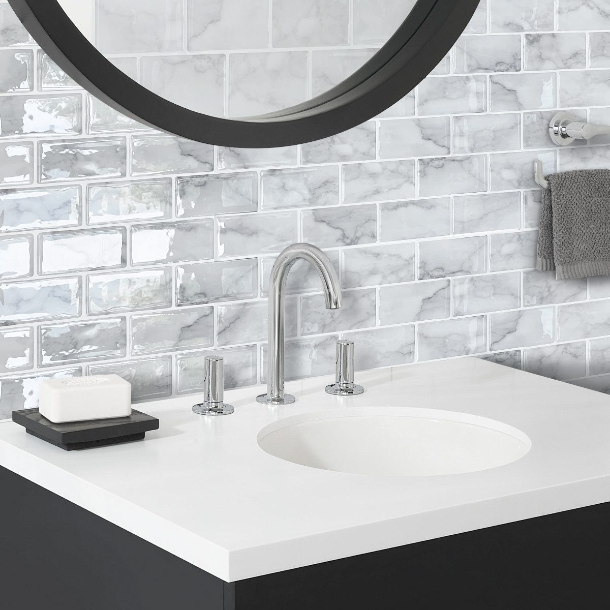 Wholesale Marblebrick Peel and Stick Flexible Tile Adhesive