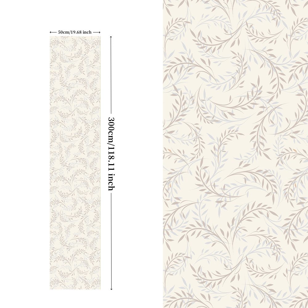 Beige Peel and Stick Wallpaper for Home Bathroom-Fancyfix