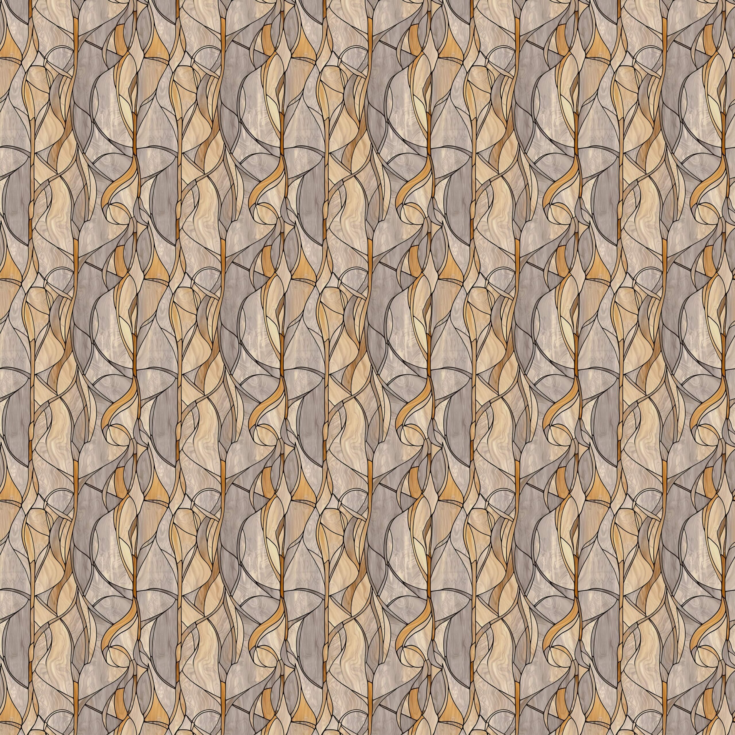 Brown Straw Yellow Peel and Stick Wallpaper