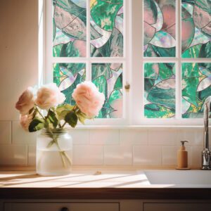 whispering Dream stained glass window film