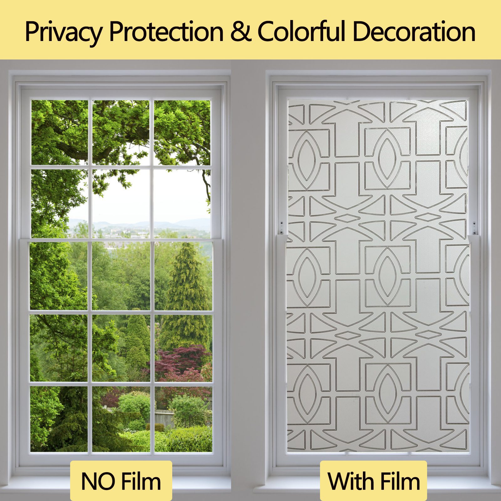 Chandler Stained Glass Decorative Window Film