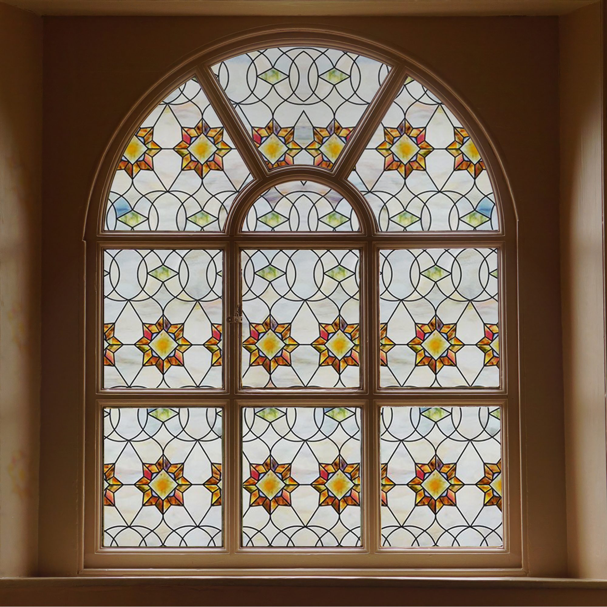 Victoria Stained Glass Decorative Window Film