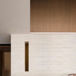 Square Line Stone flexible stone sheets used for interior wall decoration