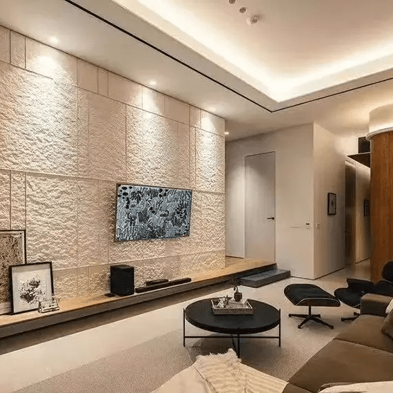 Rough Granite Flexible Stone Veneer Sheets
