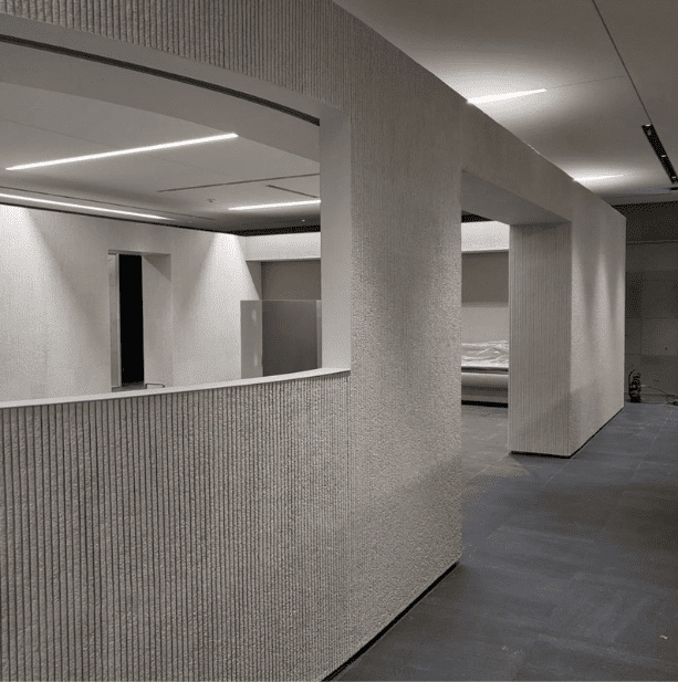 Square Line Decorative Flexible Stone