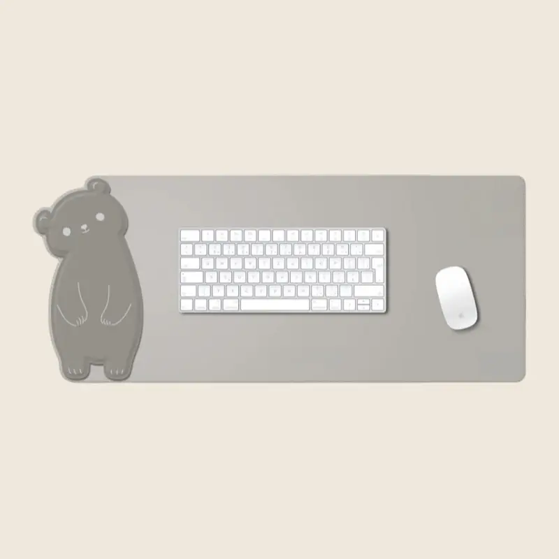 Bear Electric Heated Desk Mat – Warming Pad for Office & Home